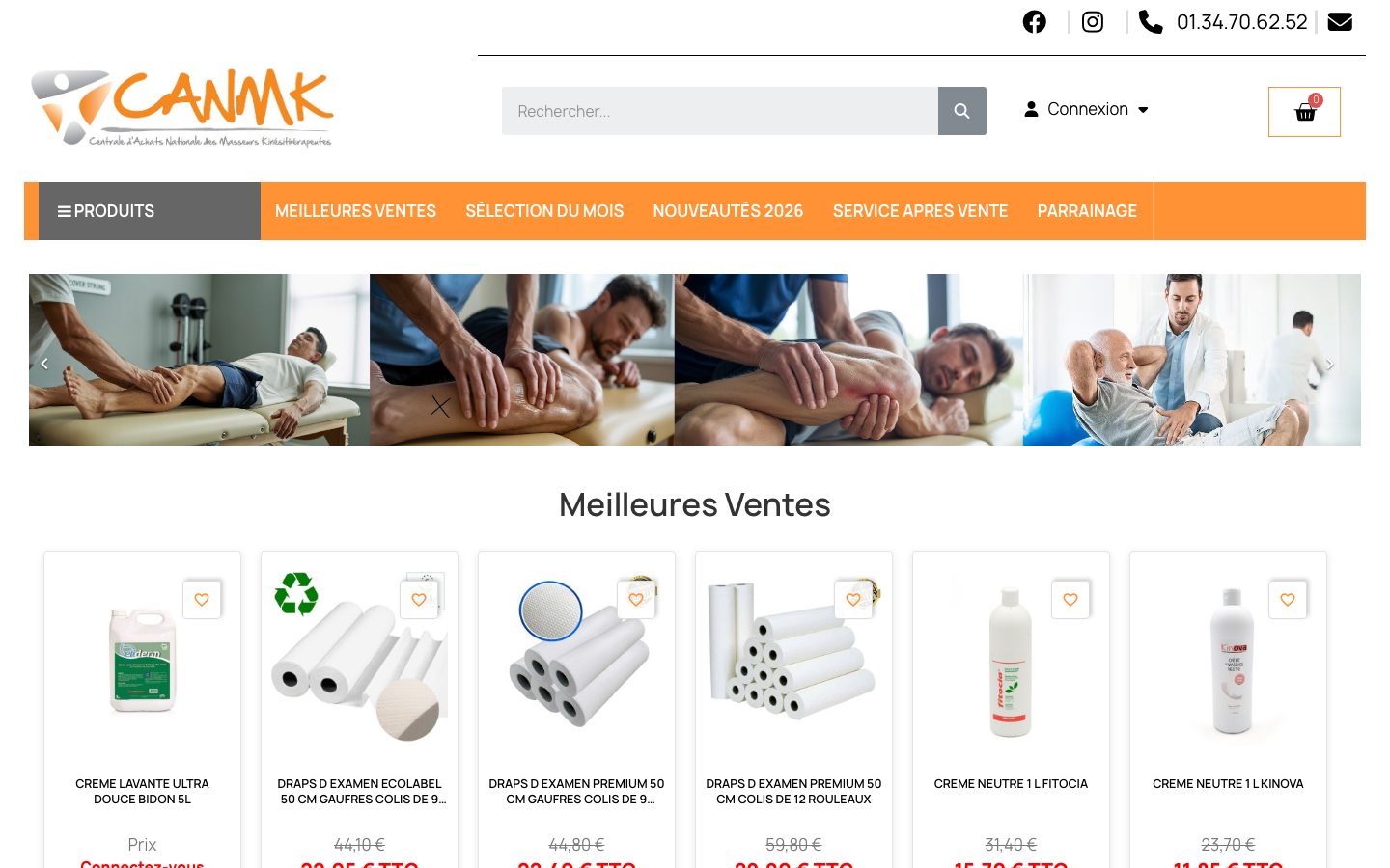 Aperçu du site CANMK