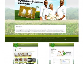 Site web Ferme DAMET